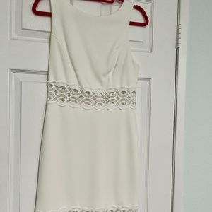 Medium Lulus Cute White Lace Dress